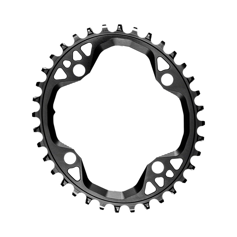 Absolute Black Oval Mountain Chainrings (Black) (1 x 10/11/12 Speed) (Single) (104mm BCD) (36T)
