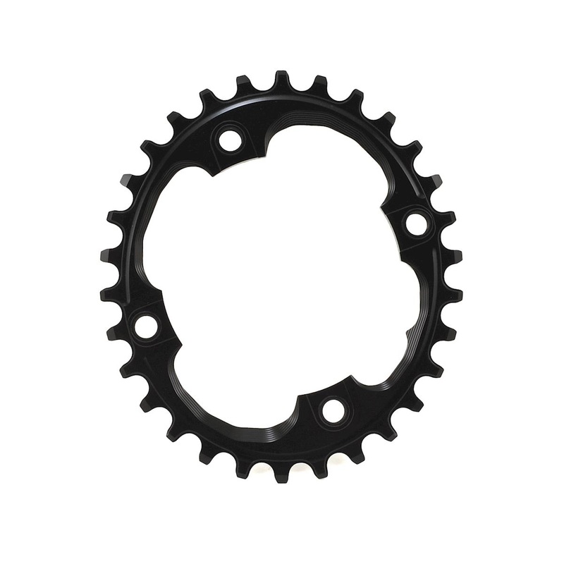 Absolute Black SRAM Oval Mountain Chainrings (Black) (1 x 10/11/12 Speed) (94mm BCD) (Single) (30T)