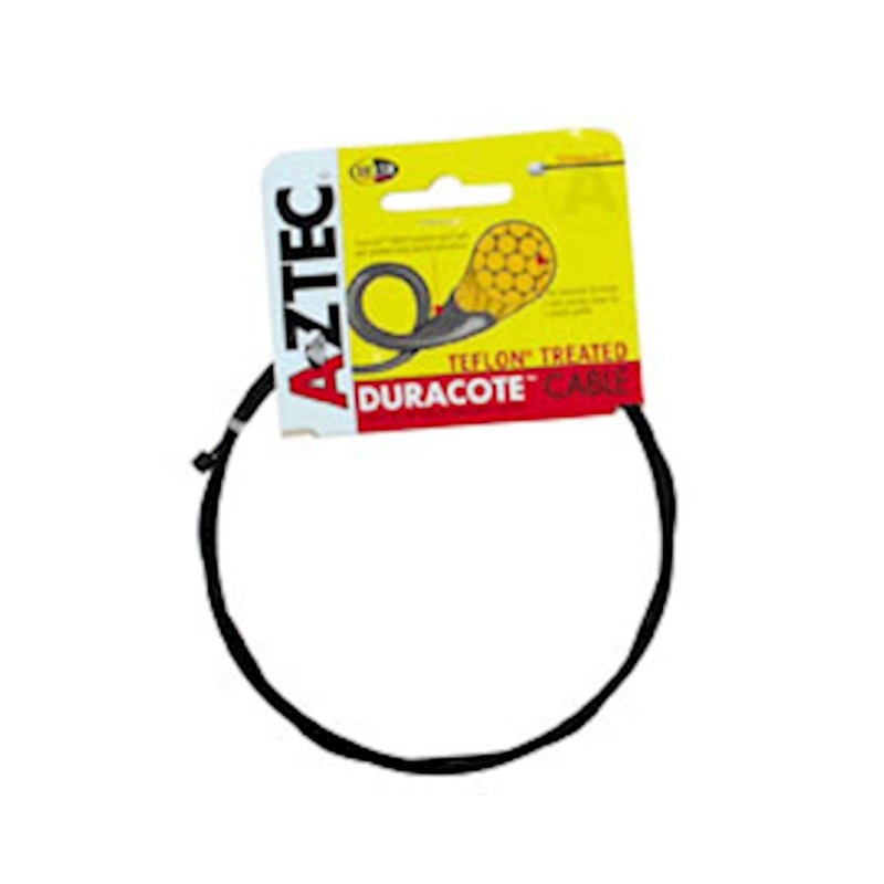 Aztec DuraCote Derailleur Cable (Black) (For Shimano/SRAM) (1.1mm) (2000mm)