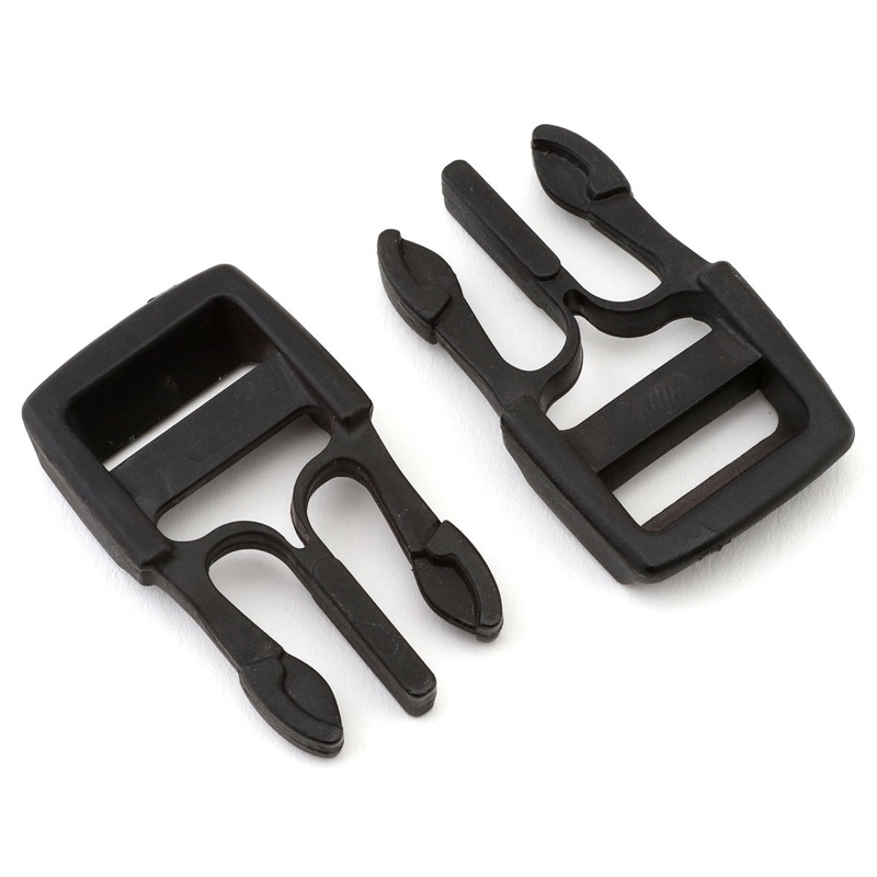 Lazer Replacement Male Buckle (For Thick Straps) (Black) (2 Pack)