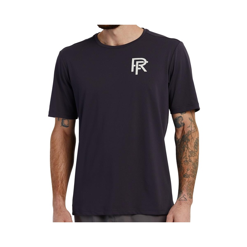 Race Face Commit Short Sleeve Tech Top (Black) (L)