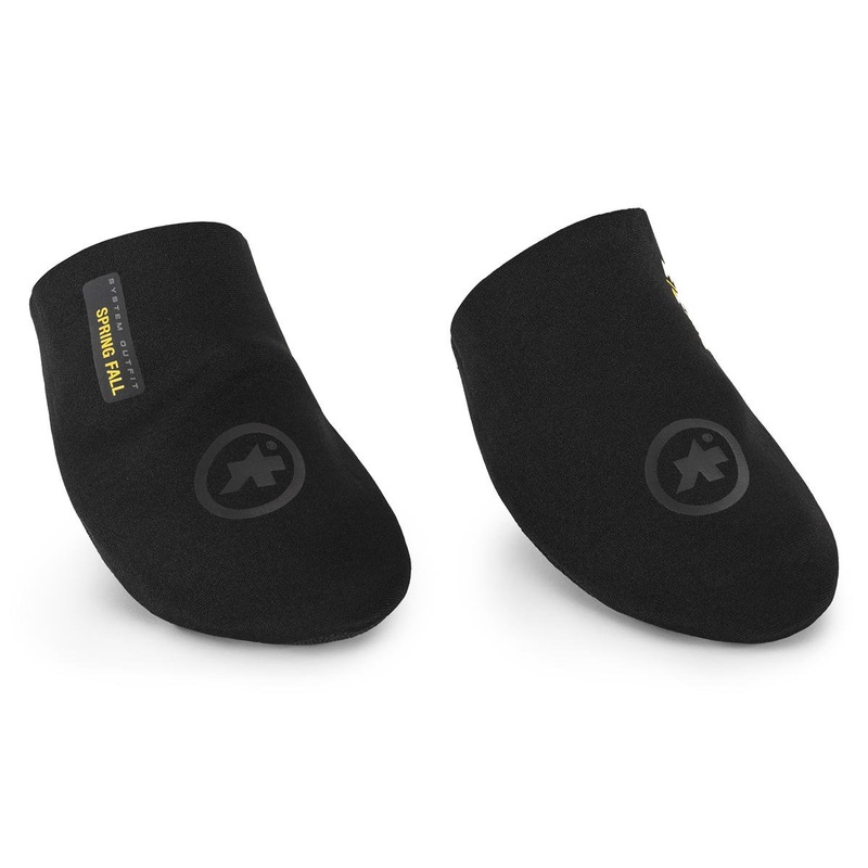 Assos Spring Fall EVO Toe Covers (Black Series) (M)