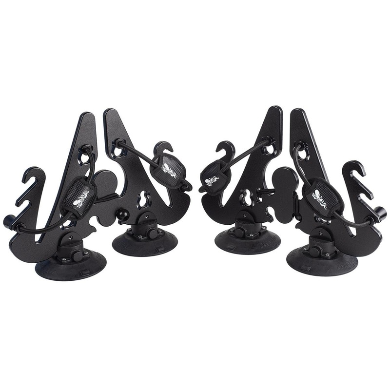 SCRATCH & DENT: SeaSucker Pallavicini Ski Rack (Black)