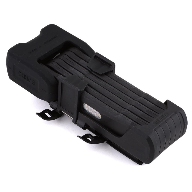 Abus Bordo 6405/85 Folding Lock w/ Bosch eBike Battery Lock Core (Black)