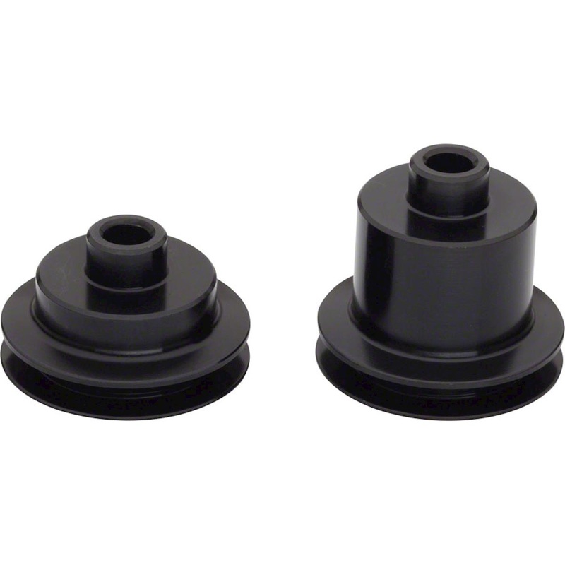 DT Swiss 5mm QR End Caps for 2015  Black 180 Hubs