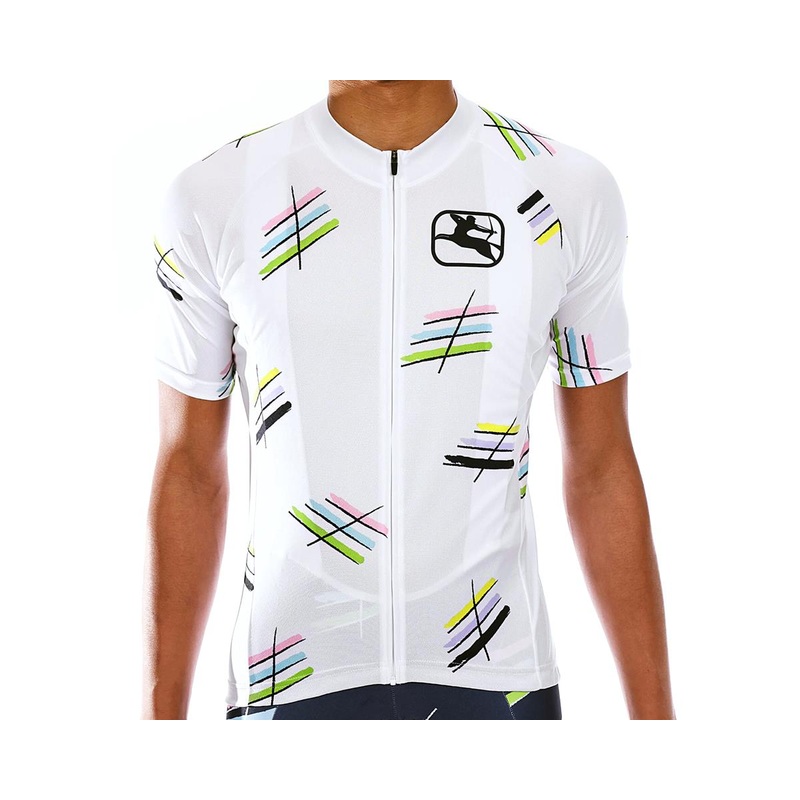 Giordana Moda Retro Tally Vero Pro Jersey (White) (XS)
