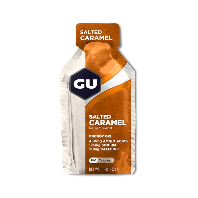 GU Energy Gel (Salted Caramel) (8 | 1.1oz Packets)