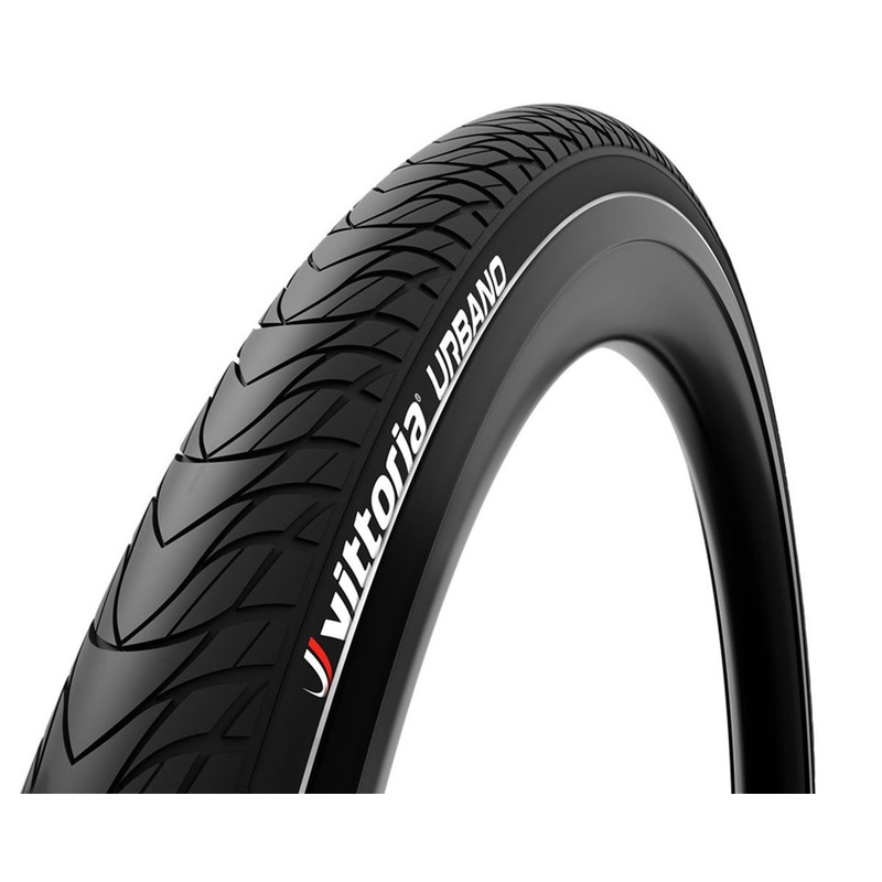 Vittoria Urbano City Tire (Black/Reflective) (700c) (28mm) (Wire)