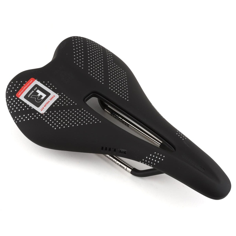 WTB Gravelier Saddle (Black) (Stainless Steel Rails) (140mm)