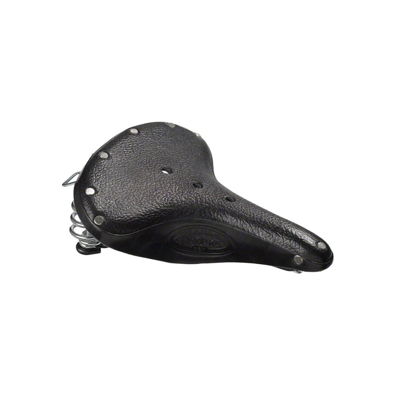 Brooks B67 Men’s Saddle (Black) (Black Steel Rails) (210mm)