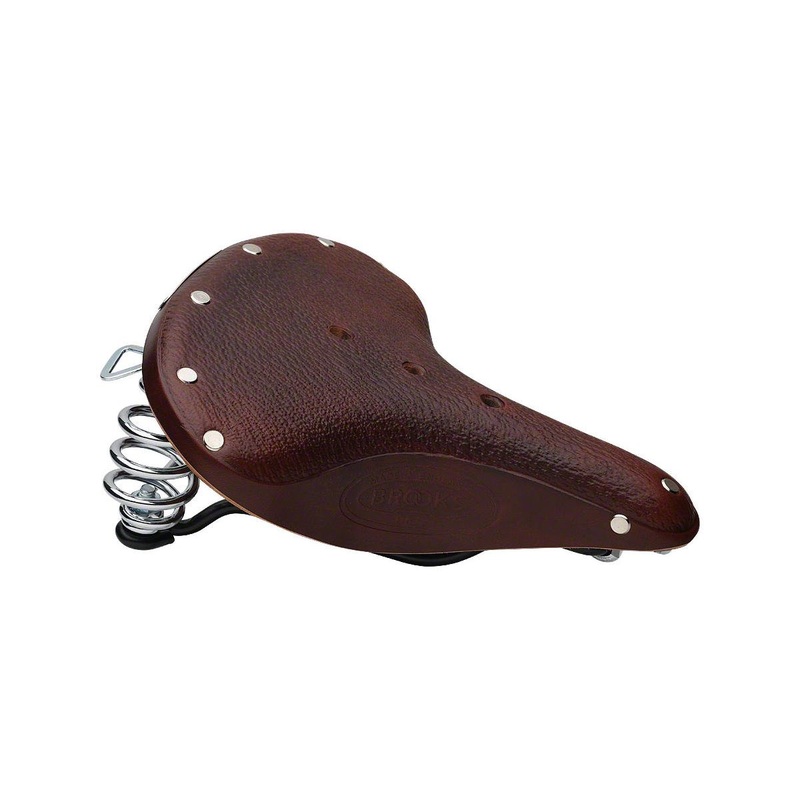 Brooks B67 S Women’s Saddle (Brown) (Black Steel Rails) (210mm)