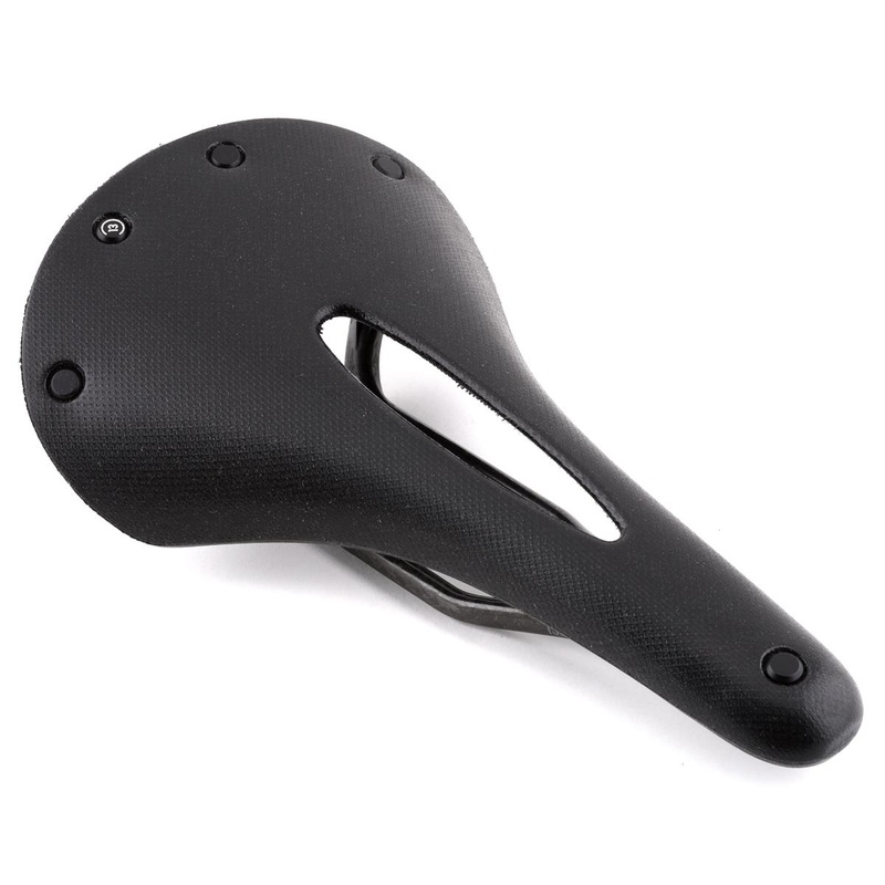 Brooks C13 Cambium Carved Saddle (Black) (Carbon Rails) (158mm)