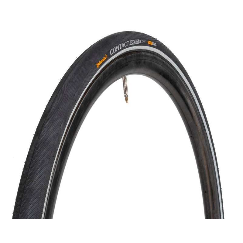 Continental Contact Speed Tire (Black/Reflex) (700c) (32mm) (Wire Bead) (SafetySystem Breaker)
