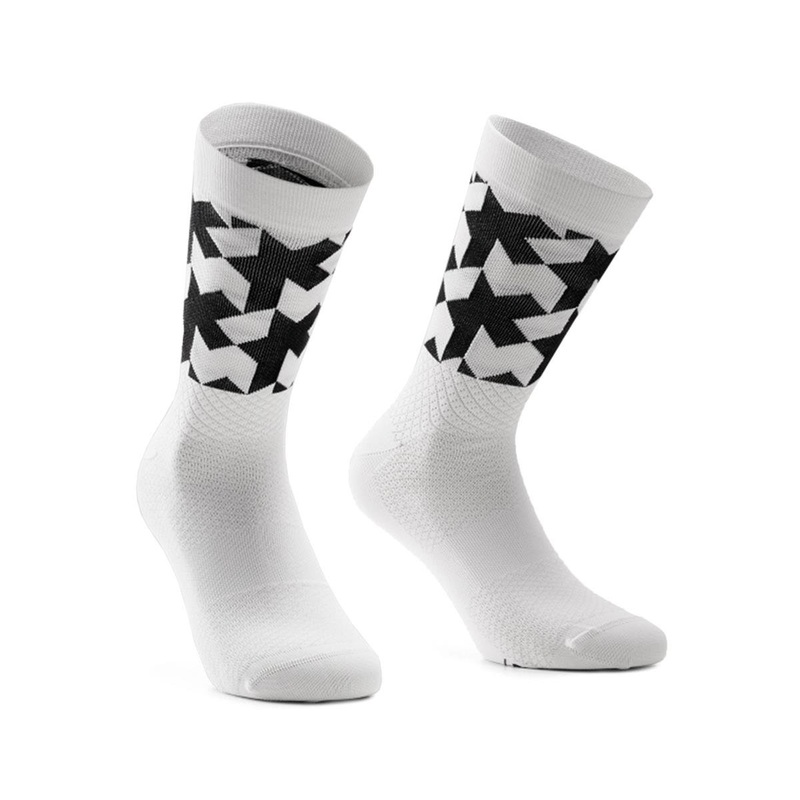 Assos Monogram Socks EVO (Holy White) (L)