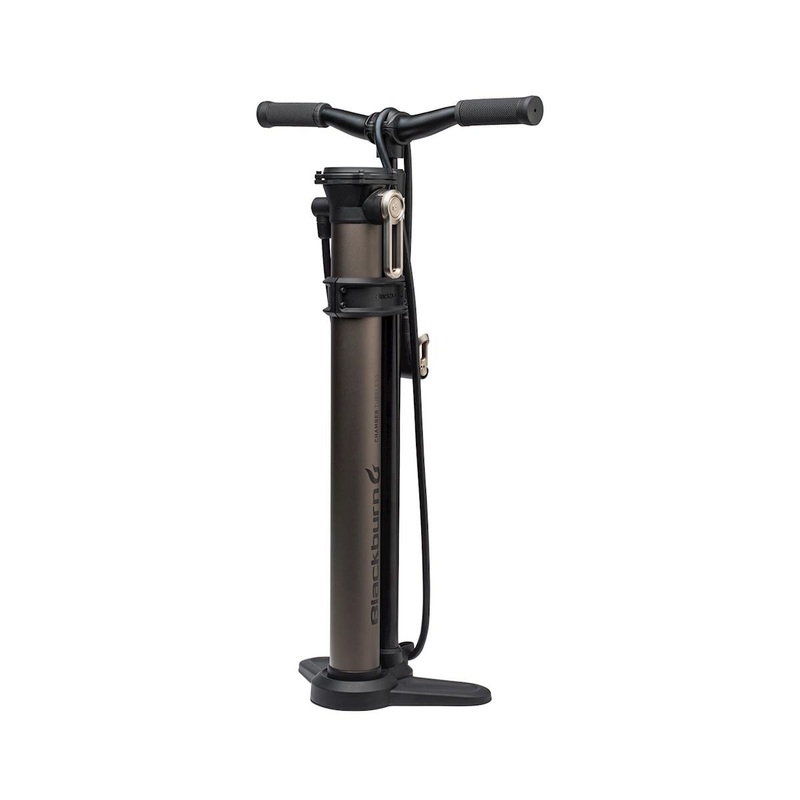 Blackburn Chamber Tubeless Floor Pump (Grey/Black)
