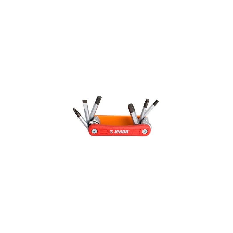 Unior EURO6 Multi-tool (Orange/Red) (1655EURO6-US)