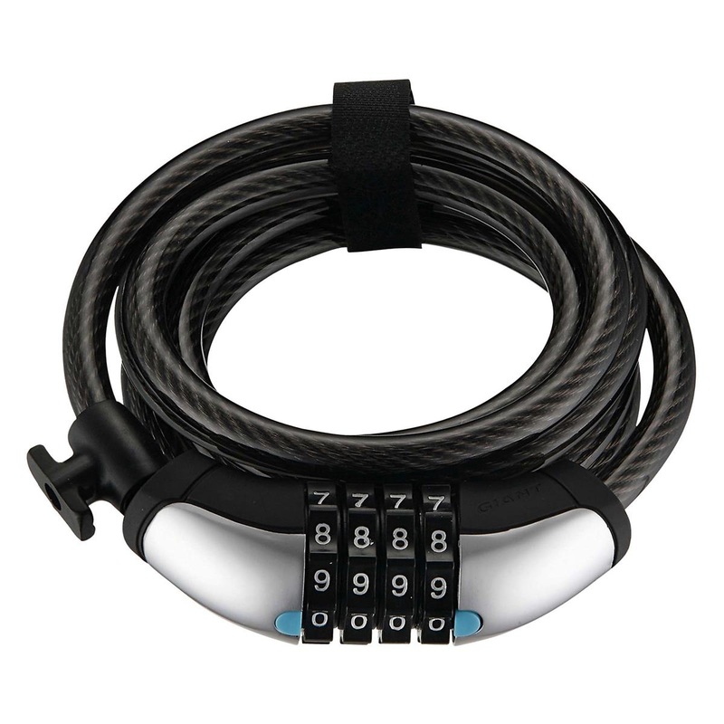 Giant SureLock Flex Combo Coil Cable Lock (10mm x 180cm)