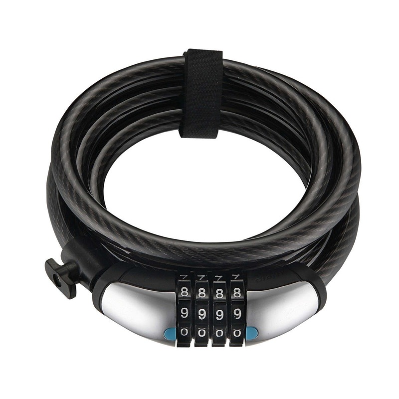 Giant SureLock Flex Combo Coil Cable Lock (12mm x 180cm)