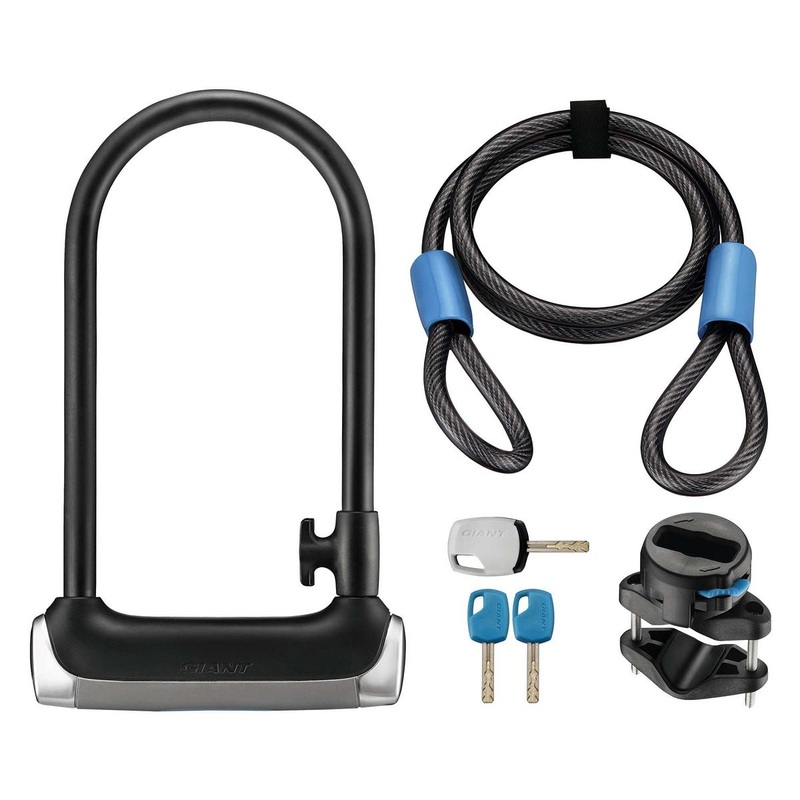 Giant SureLock Protector 1 DT U Lock & Cable (115 x 230mm)