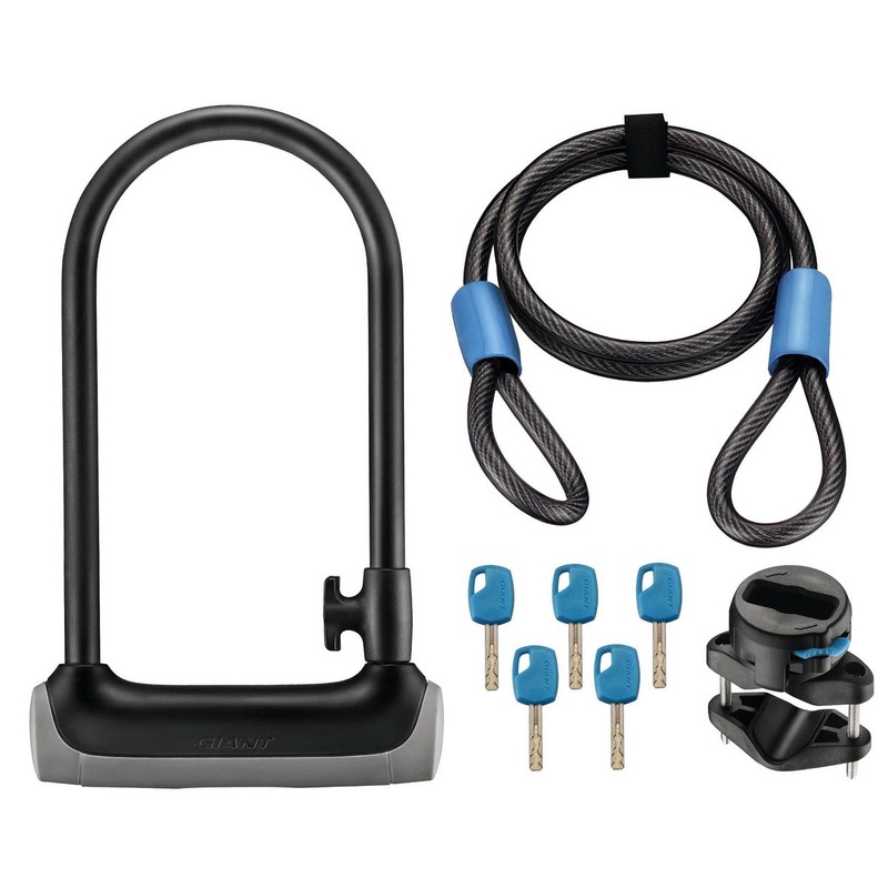 Giant SureLock Protector 2 DT U Lock & Cable (115 x 230mm)