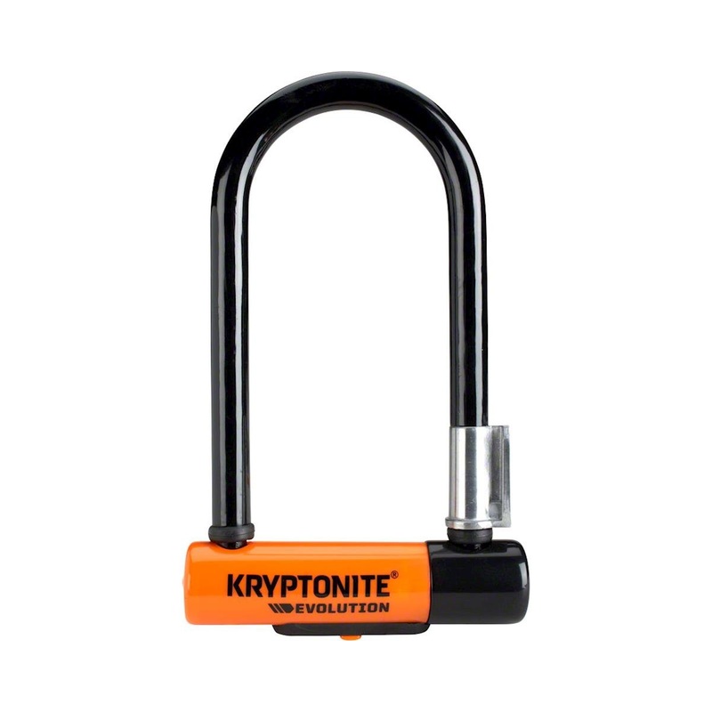 Kryptonite Evolution Mini-7 U-Lock w/ 4′ Flex Cable (3.25 x 7″)