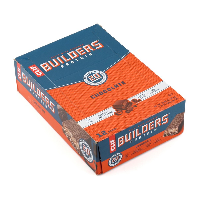 Clif Bar Builder’s Protein Bar (Chocolate) (12 | 2.4oz Packets)