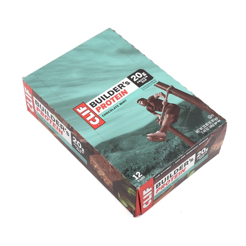 Clif Bar Builder’s Protein Bar (Chocolate Mint) (12 | 2.4oz Packets)