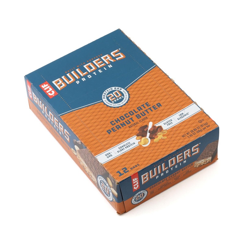Clif Bar Builder’s Protein Bar (Chocolate Peanut Butter) (12 | 2.4oz Packets)