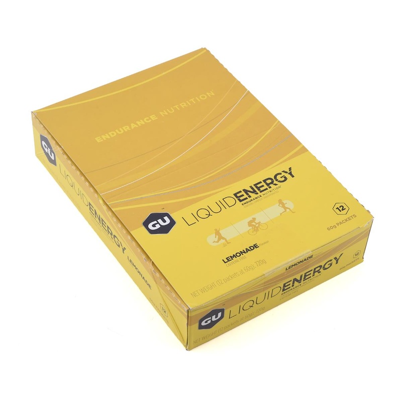 GU Liquid Energy Gel (Lemonade) (12 | 2.1oz Packets)