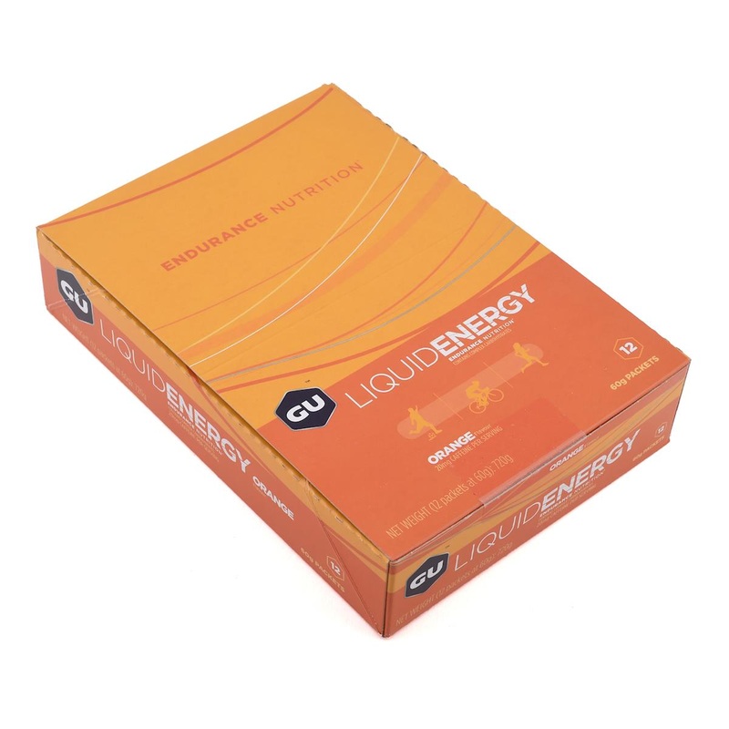 GU Liquid Energy Gel (Orange) (12 | 2.1oz Packets)