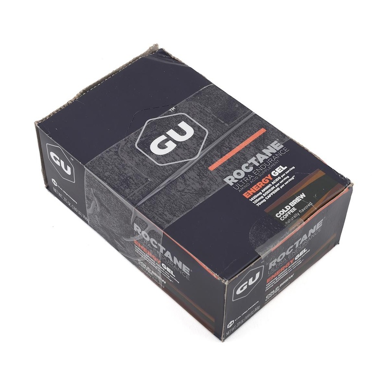 GU Roctane Energy Gel (Cold Brew Coffee) (24 | 1.1oz Packets)