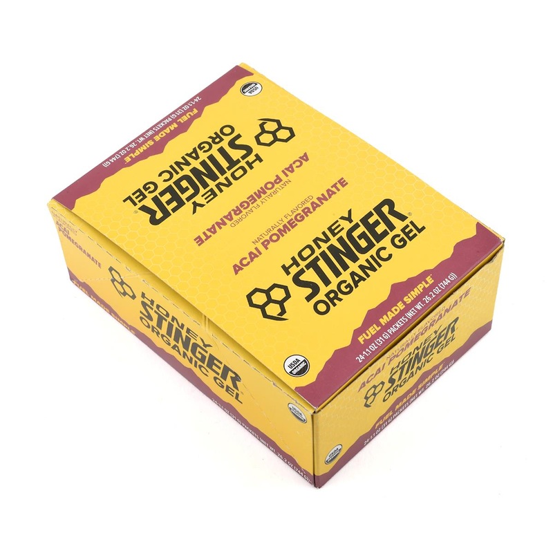 Honey Stinger Energy Gel (Acai Pomegranate) (24 | 1.2oz Packets)