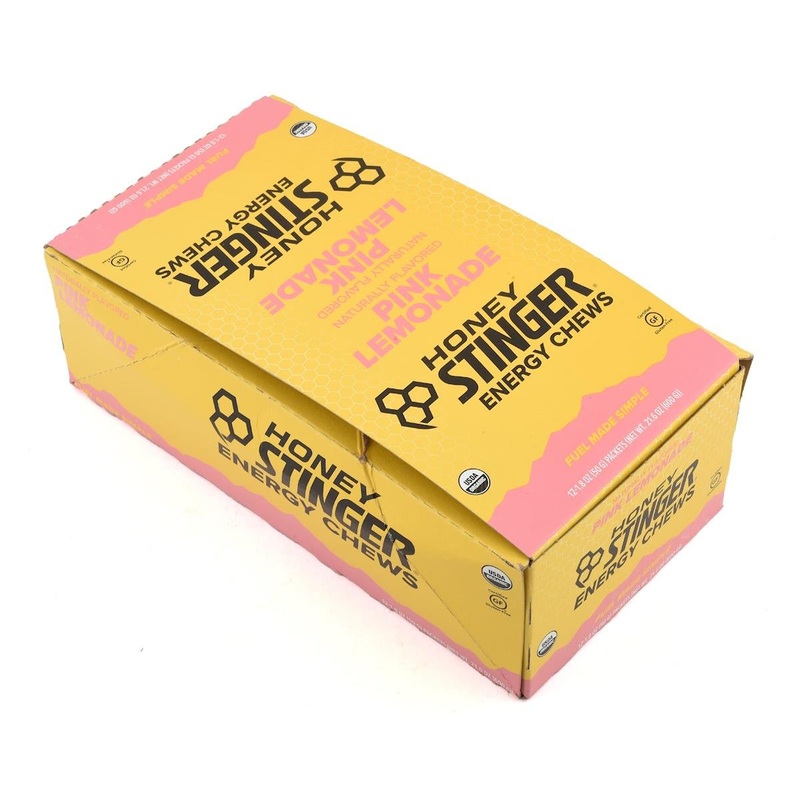 Honey Stinger Organic Energy Chews (Pink Lemonade) (12 | 1.8oz Packets)