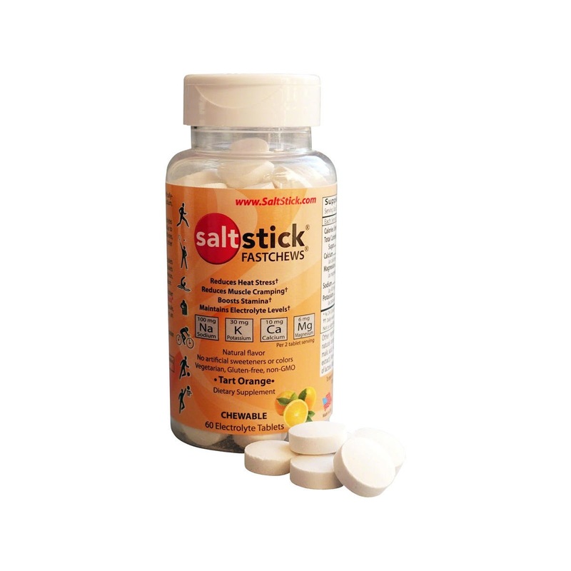 Saltstick Fastchews Chewable Electrolyte Tablets (Orange) (1 | 60 Tablet Bottle)