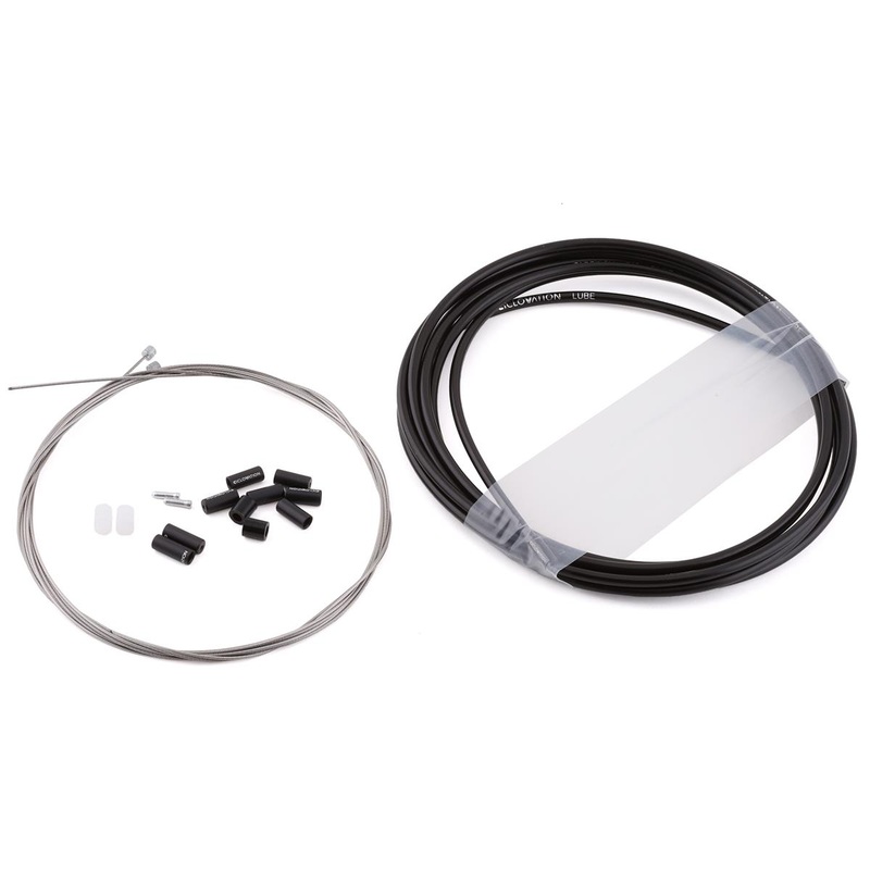 Ciclovation Universal Shift Cable & Housing Kit (Black) (For Shimano/SRAM) (Stainless) (1.1mm) (1800/2100mm)