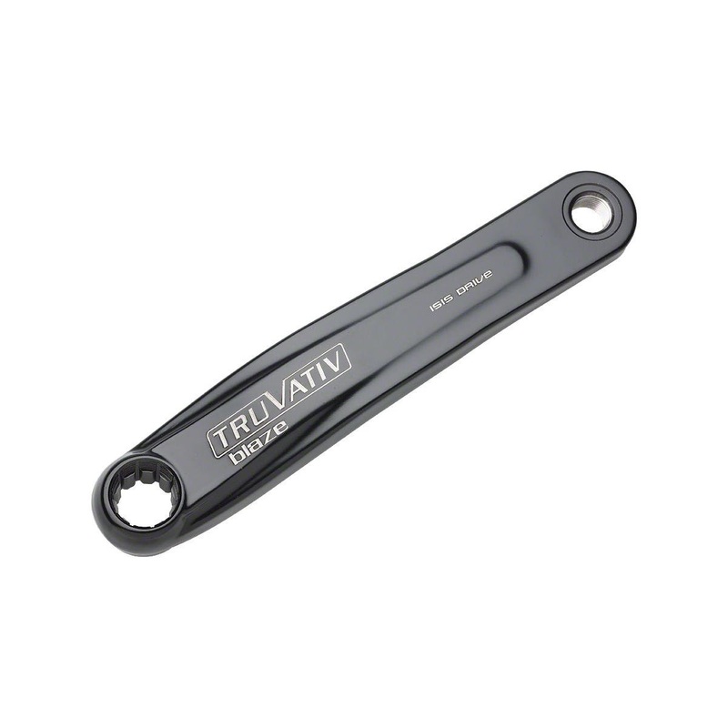 TRUVATIV Left ISIS Crank Arm (Black w/ Blaze Logo) (175mm)