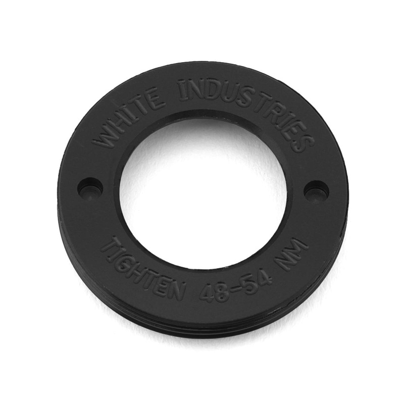 White Industries MR30 Crank Extractor Cap (Black) (1)