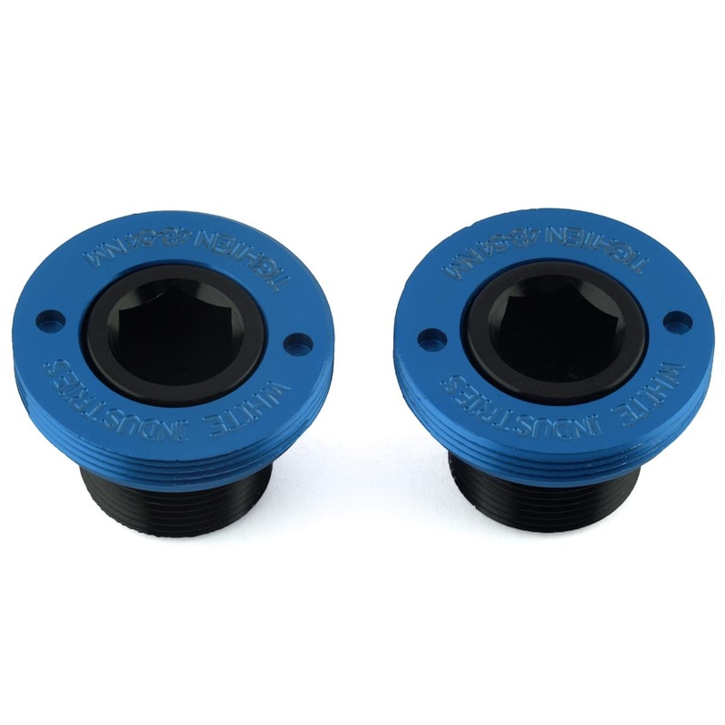 White Industries MR30 Crank Extractor Cap & Bolt Kit (Blue/Black)