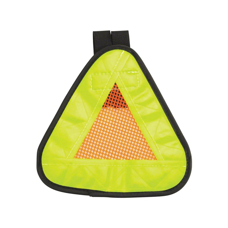 Aardvark Reflective Triangle Yield Symbol (7 x 7″) (w/ Velcro Strap)