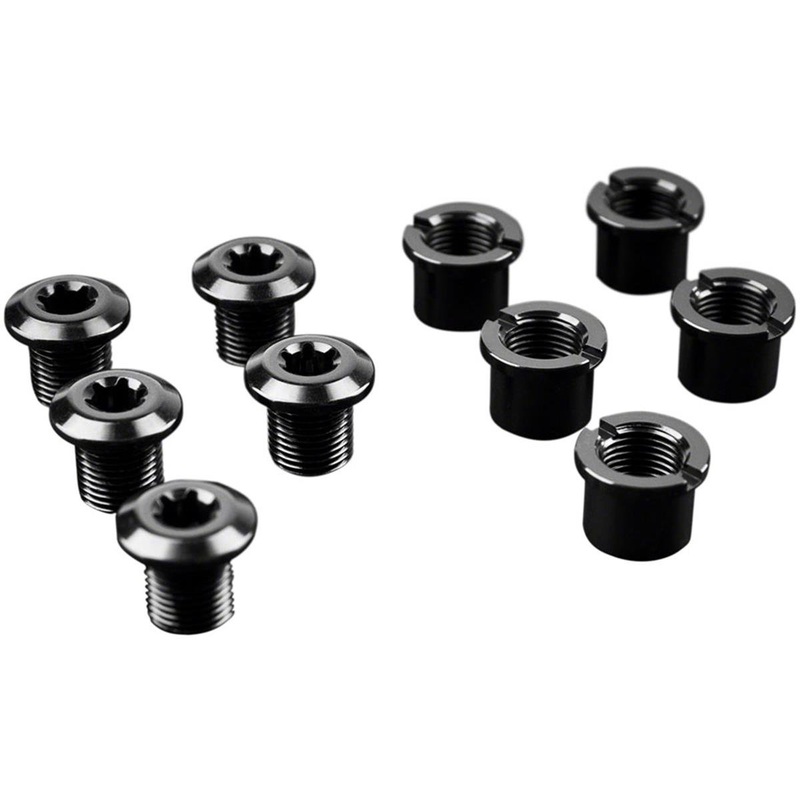 Absolute Black T-30 Chainring Bolt Set (5x Bolts & Nuts) (Short)