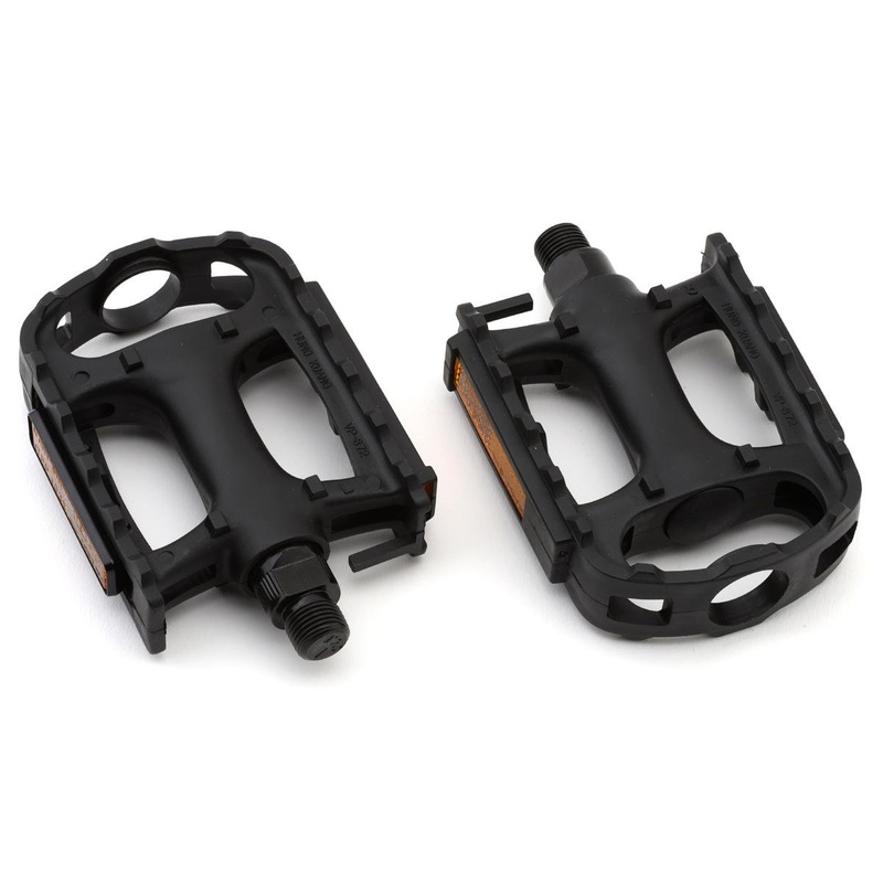 Generic Essential Pedals (Black) (9/16″)