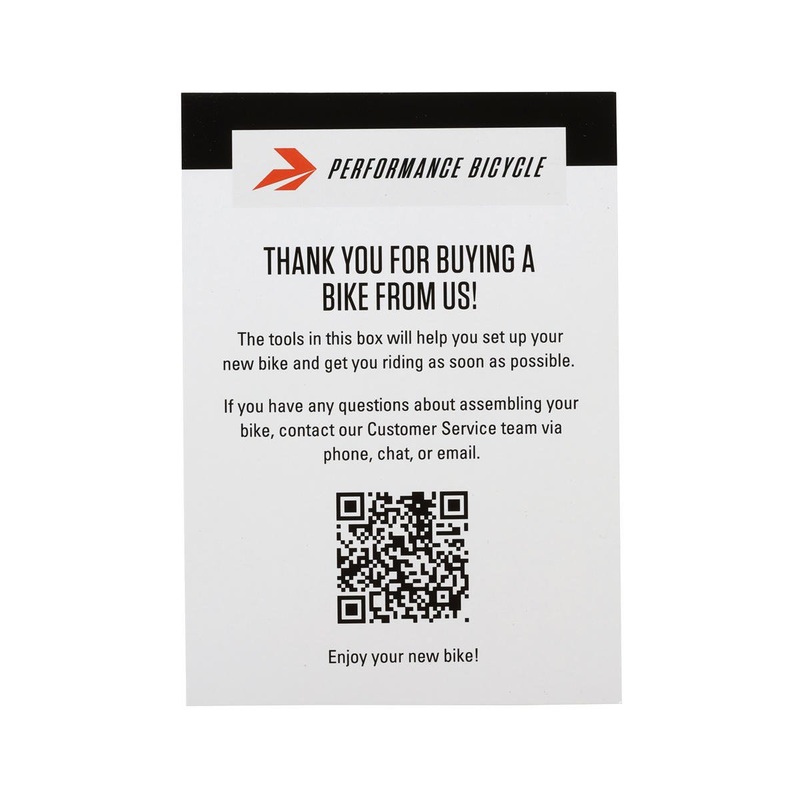 Performance Bike Assembly Tool Flyer