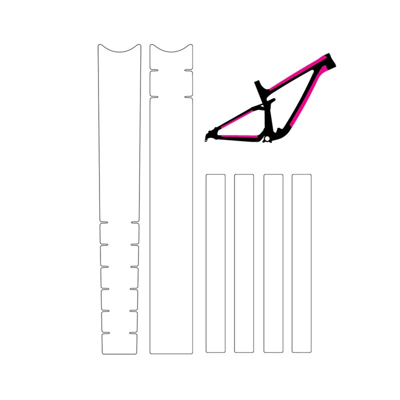 Ground Keeper Frame Protector Kit (Clear Matte)