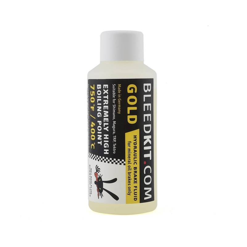 BunnyHop Tribe Mineral Oil Brake Fluid (Gold) (Shimano) (100ml/3.4oz)