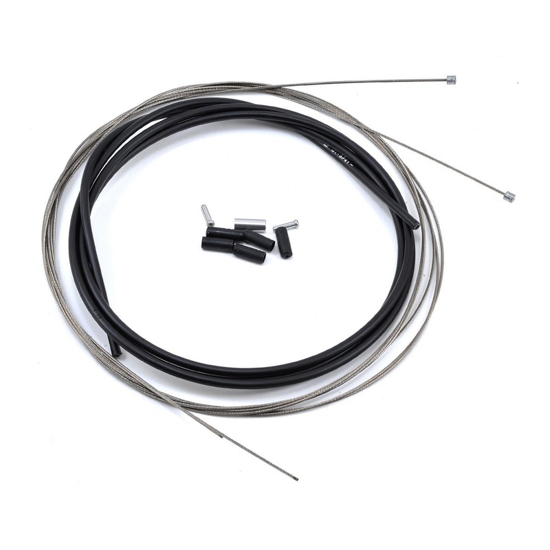 Shimano Ultegra Road Stainless Derailleur Cable & Housing Set (Black) (1.2mm) (2100mm)