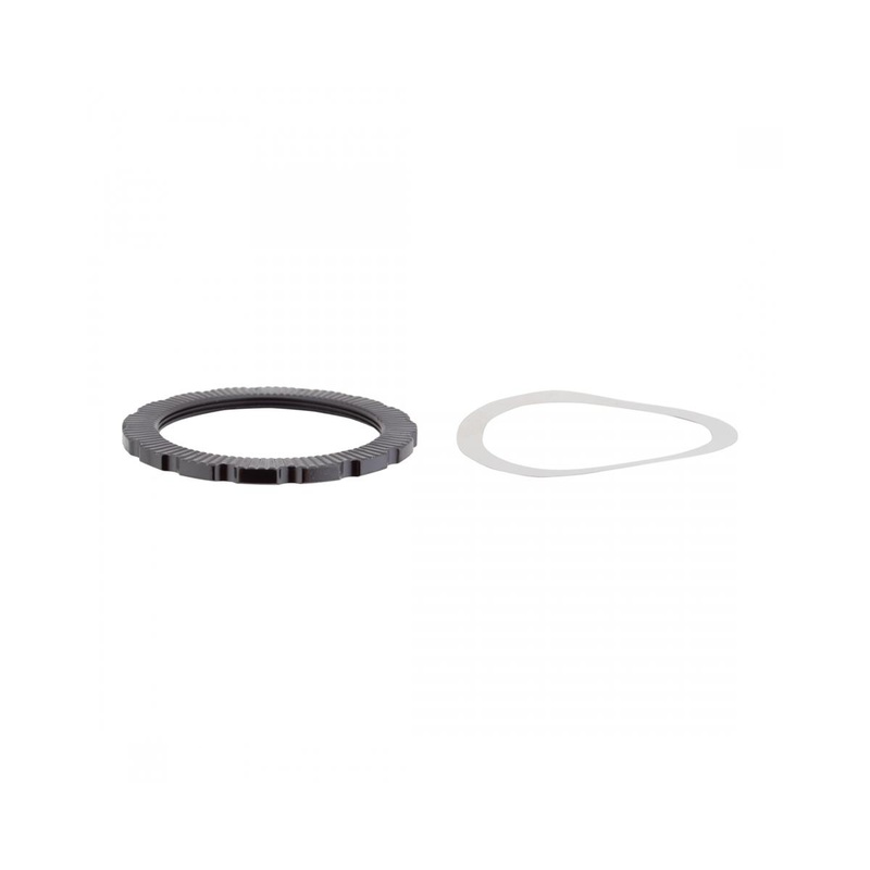 Campagnolo Centerlock Rotor Lockring (Black) (External Spline)