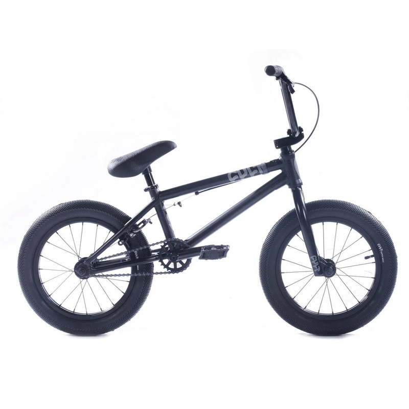 Cult 2025 Juvenile 16″ BMX Bike (16.5″ Toptube) (Black)