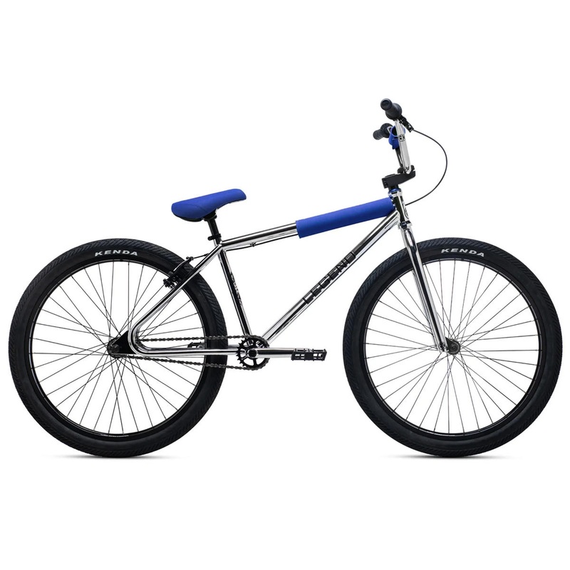 DK Legend 26 BMX Bike (22.4″ Toptube) (Chrome/Blue)