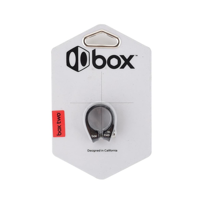 Box Two Fixed Seat Clamp (Black) (25.4mm)