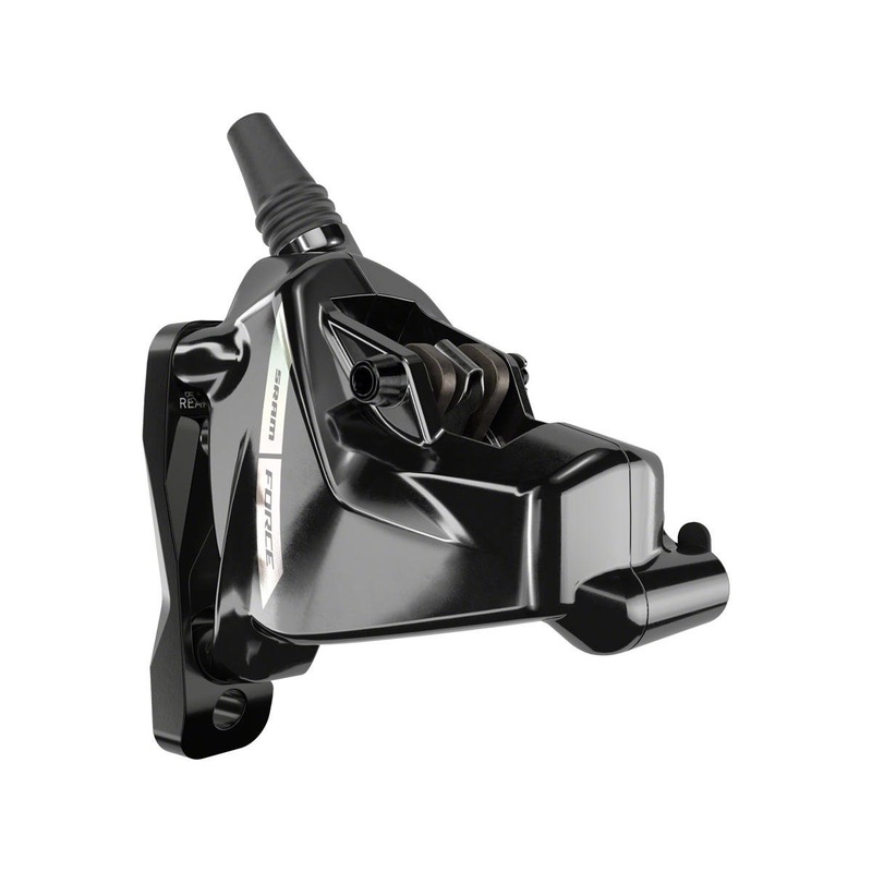 SRAM Force AXS eTap Hydraulic Disc Brake Caliper Assembly (Iridescent Grey) (D2) (Front or Rear) (Flat Mount)
